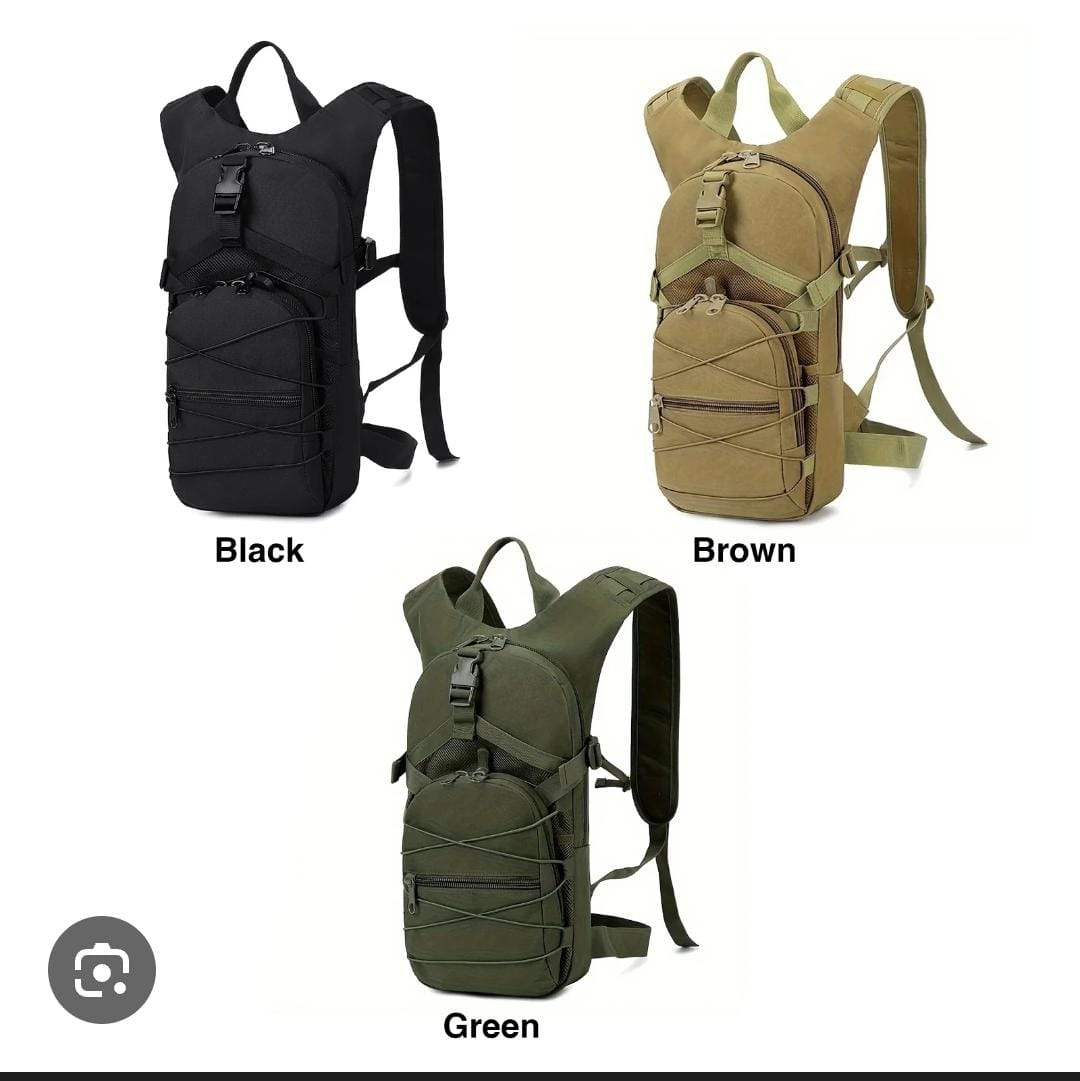 Military style backpack